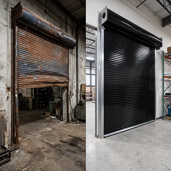 Commercial garage door service and repair in Kemah Texas