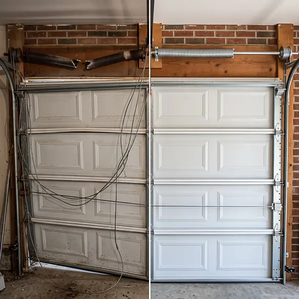 Garage door spring repair and replacement in Kemah Texas