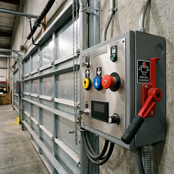 Garage Door Kemah technician matching commercial garage door operator in Kemah Texas